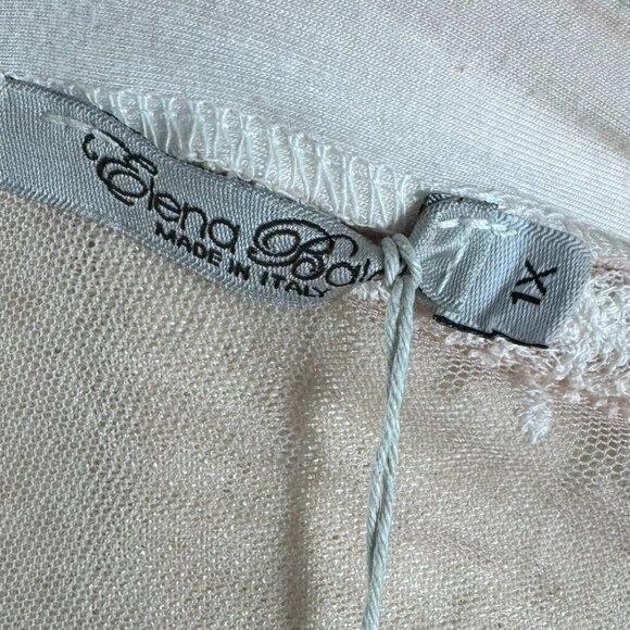 NWT Elena Baldi Sheer Lace Open Front Coquette Fairy Whimsical Cardigan Robe - Picture 9 of 10